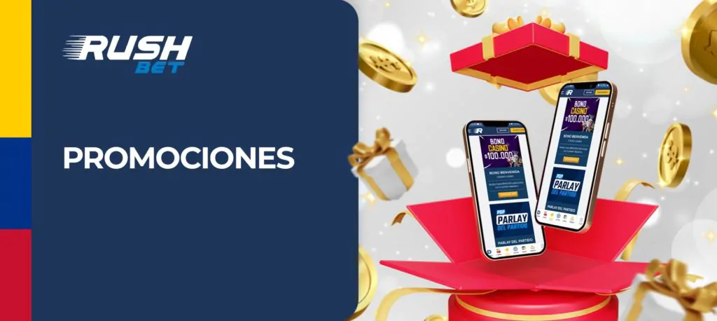 Rushbet casino bonus